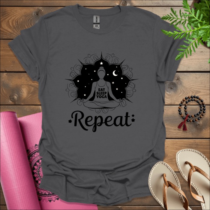 Eat, Sleep, Yoga, Repeat T-Shirt