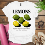 Lemons: HIGH IN VITAMIN C, ANTIOXIDANTS, AND OTHER NUTRIENTS T-Shirt