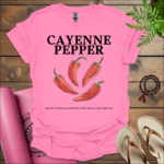 CAYENNE PEPPER: Boosts Metabolism, Supports Heart Health, Aids Digestion T-Shirt