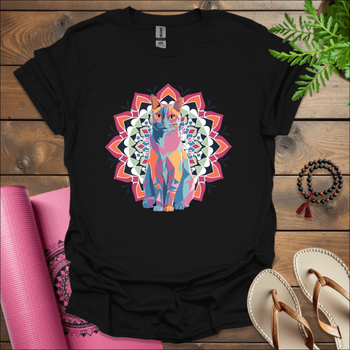 Cat mandala T-Shirt