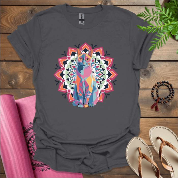 Cat mandala T-Shirt