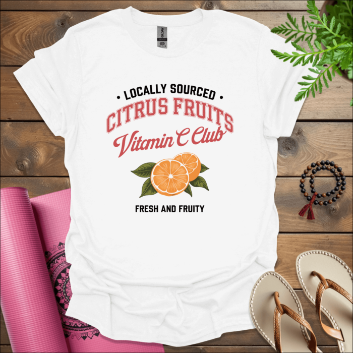 Locally sourced-Citrus Fruits-Vitamin C Club T-Shirt