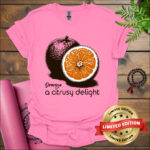 orange a citrusy delight t shirt azalea