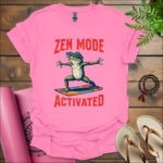 zen mode activated t shirt azalea